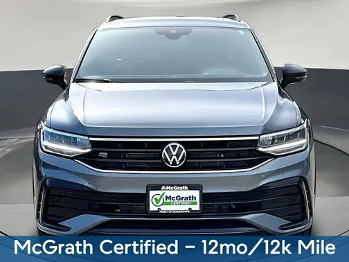 Gray 2024 Volkswagen Tiguan 2.0T SE R-Line Black