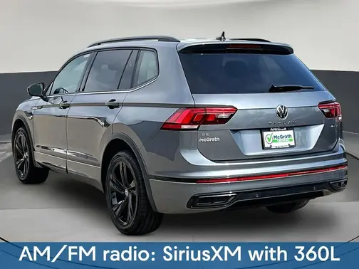 Gray 2024 Volkswagen Tiguan 2.0T SE R-Line Black