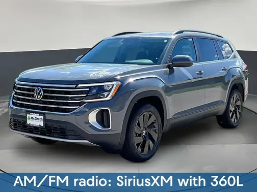 Gray 2026 Volkswagen Atlas 2.0T SE w/Technology