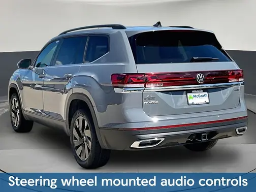 Gray 2026 Volkswagen Atlas 2.0T SE w/Technology
