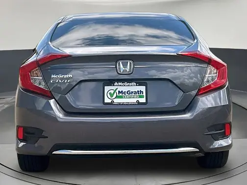 Gray 2021 Honda Civic LX