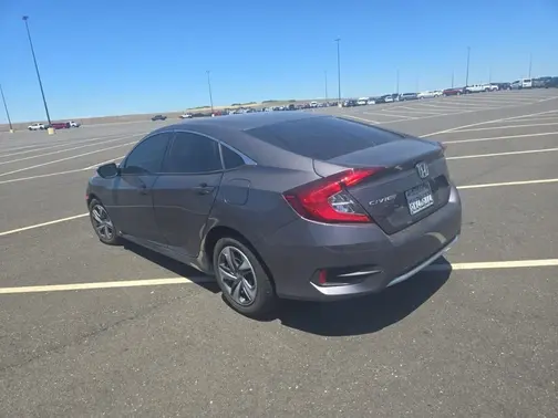 Gray 2021 Honda Civic LX