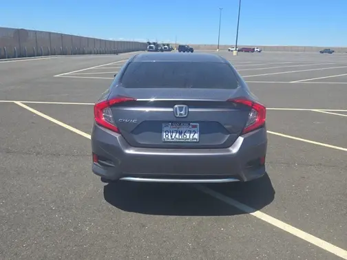 Gray 2021 Honda Civic LX