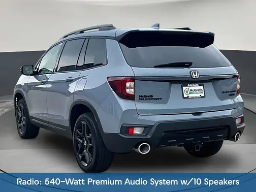 Gray 2024 Honda Passport Black Edition