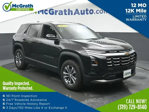 Black 2025 Chevrolet Equinox LT