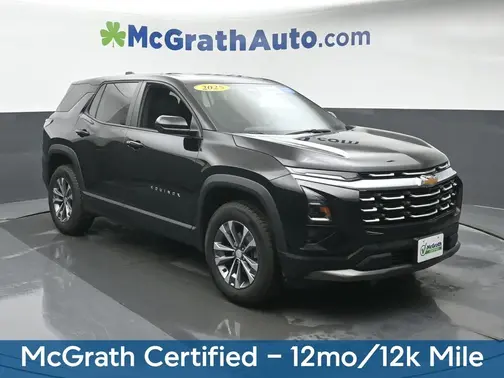 Black 2025 Chevrolet Equinox LT