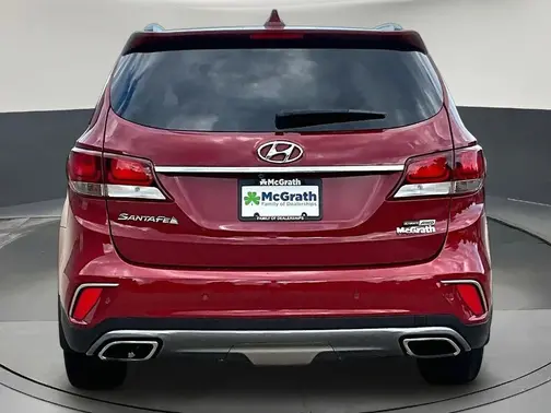Red 2018 Hyundai SANTA FE SE Ultimate