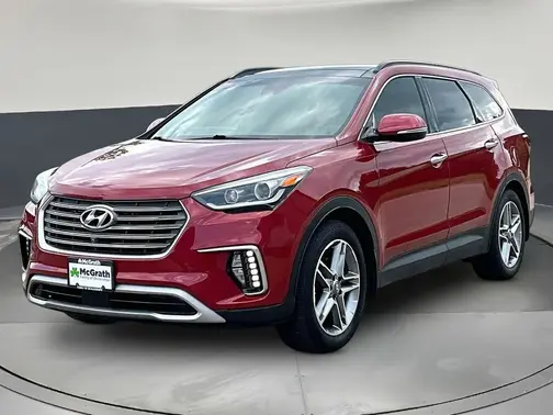 Red 2018 Hyundai SANTA FE SE Ultimate