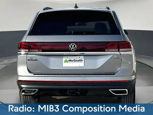 Silver 2026 Volkswagen Atlas 2.0T SE w/Technology