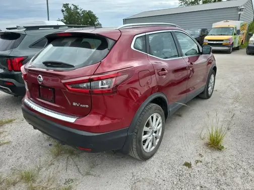 Red 2022 Nissan Rogue Sport SV