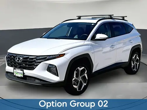 White 2023 Hyundai TUCSON SEL