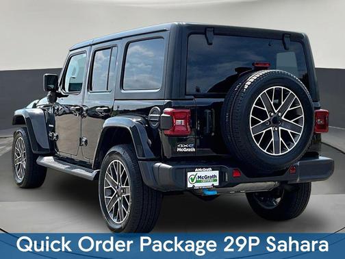 Black Clearcoat 2023 Jeep Wrangler 4xe Sahara