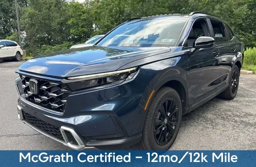 Blue 2026 Honda CR-V Hybrid Sport Touring