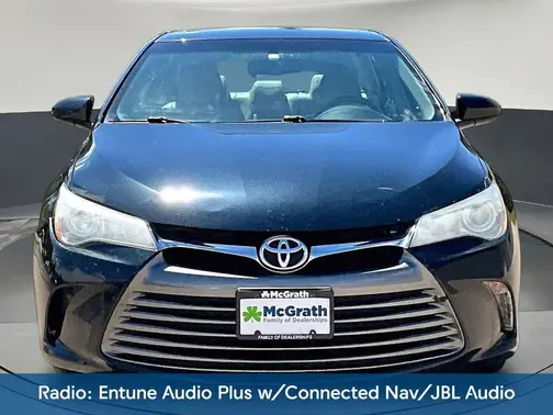 Blue 2017 Toyota Camry XLE