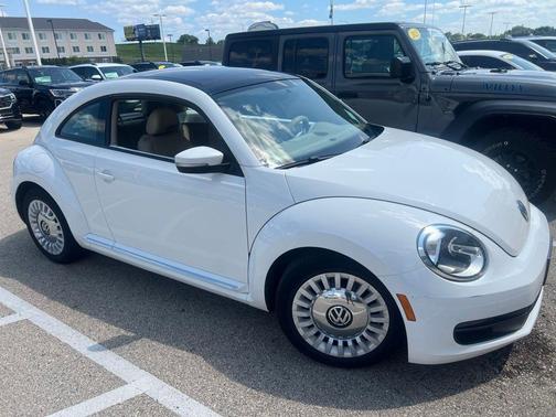 CANDY WHITE;NUTRIA BEIGE 2013 Volkswagen Beetle 2.5L