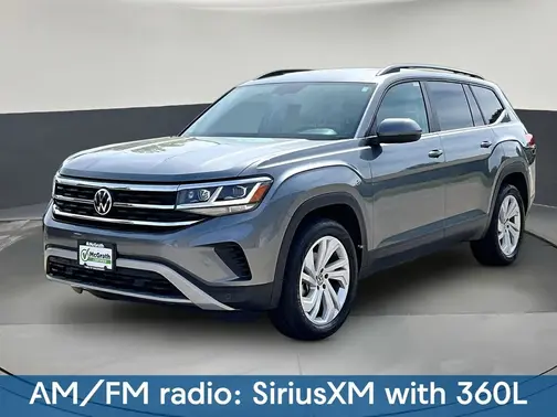 Gray 2023 Volkswagen Atlas 3.6L V6 SE w/Technology