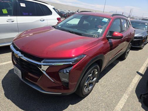 Crimson Metallic 2025 Chevrolet Trax LT