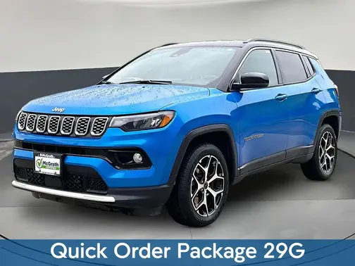 Blue 2025 Jeep Compass Limited