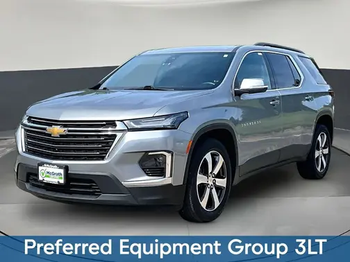 Gray 2023 Chevrolet Traverse LT Leather