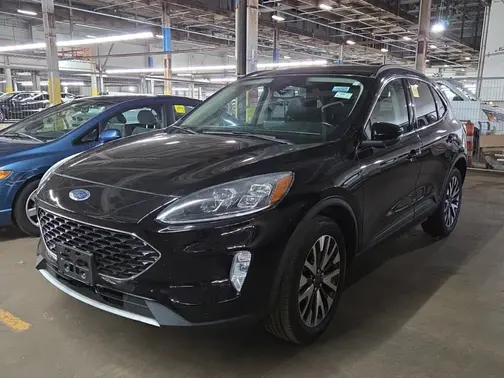 Black 2020 Ford Escape Titanium