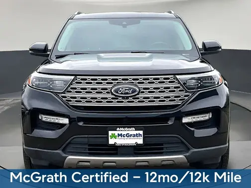 Black 2021 Ford Explorer Limited