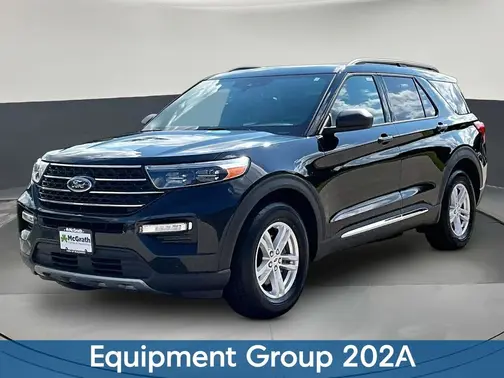 Black 2020 Ford Explorer XLT