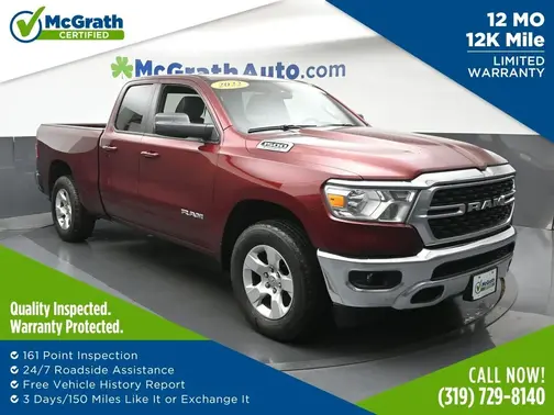 Red 2022 RAM 1500 Big Horn/Lone Star