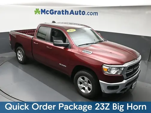 Red 2022 RAM 1500 Big Horn/Lone Star