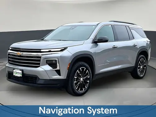 Gray 2025 Chevrolet Traverse LT