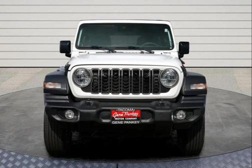Bright White Clearcoat 2025 Jeep Wrangler Sport S
