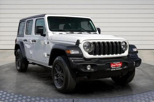Bright White Clearcoat 2025 Jeep Wrangler Sport S