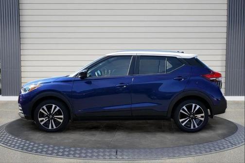 Blue 2020 Nissan Kicks SV