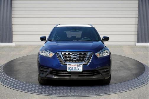 Blue 2020 Nissan Kicks SV