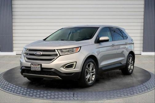 Ingot Silver Metallic 2017 Ford Edge Titanium