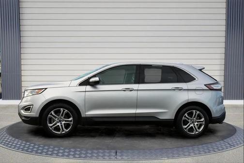 Ingot Silver Metallic 2017 Ford Edge Titanium