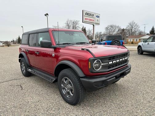 Ruby Red Metallic Tinted Clearcoat 2026 Ford Bronco Big Bend SUV