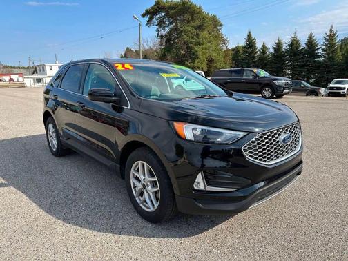 Agate Black Metallic 2024 Ford Edge SEL