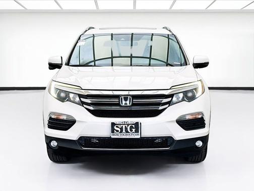 Platinum White 2017 Honda Pilot Touring
