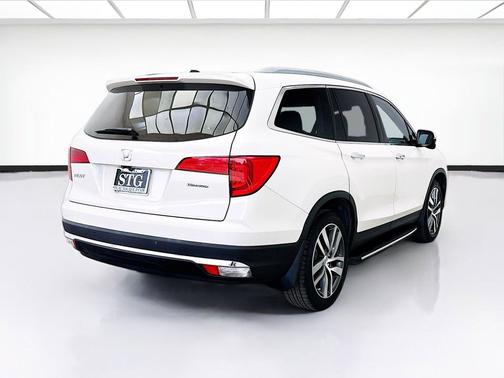 Platinum White 2017 Honda Pilot Touring