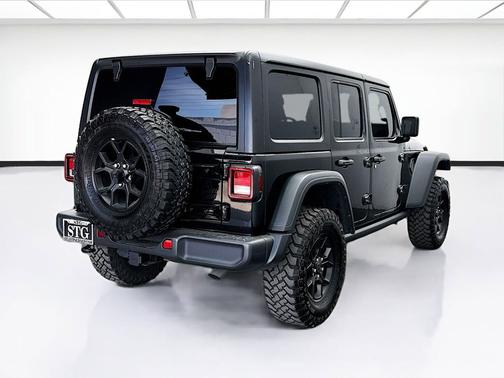 Black Clearcoat 2024 Jeep Wrangler Willys