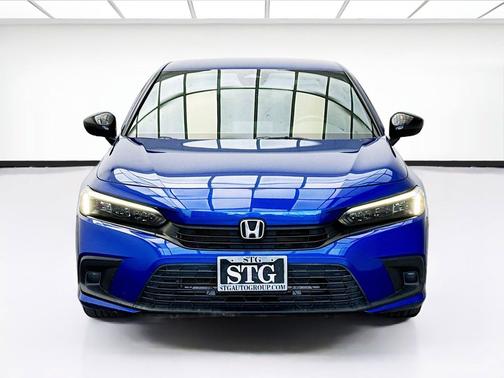 Aegean Blue Metallic 2023 Honda Civic Sport