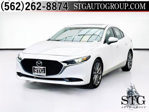 Snowflake White Pearl Mica 2019 Mazda Mazda3 FWD w/Premium Package