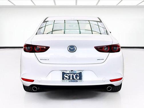 Snowflake White Pearl Mica 2019 Mazda Mazda3 FWD w/Premium Package