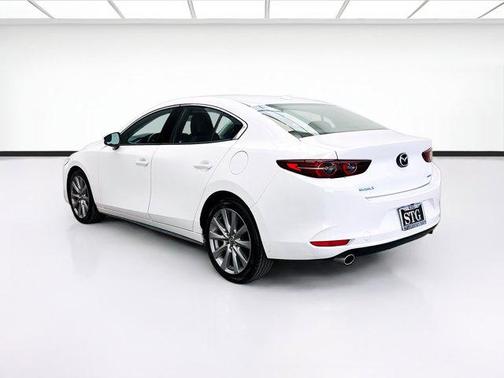 Snowflake White Pearl Mica 2019 Mazda Mazda3 FWD w/Premium Package