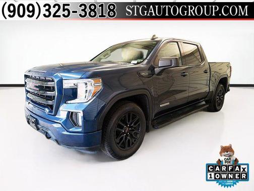 Pacific Blue Metallic 2020 GMC Sierra 1500 Elevation