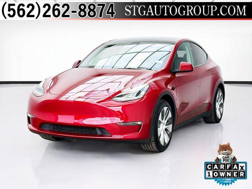Ultra Red 2024 Tesla Model Y Long Range Dual Motor All-Wheel Drive