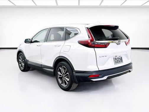 Platinum White 2021 Honda CR-V 2WD EX-L