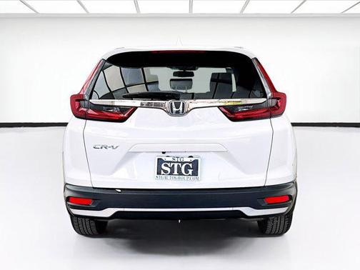 Platinum White 2021 Honda CR-V 2WD EX-L