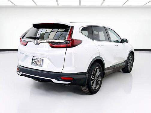Platinum White 2021 Honda CR-V 2WD EX-L
