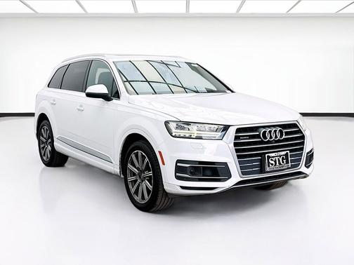 Glacier White Metallic 2018 Audi Q7 3.0T Premium Plus